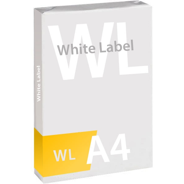 Carta A4 White label Economica per fotocopie - 5 risme da 500 fogli