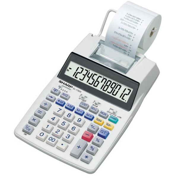 Sharp EL-334F calcolatrice Desktop Calcolatrice finanziaria Grigio  (SH-EL334FB)