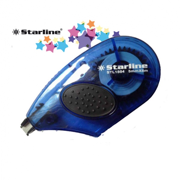 Correttore a nastro Starline blu - 5 mm x 8 m (conf. 1